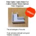 Fiber Optic Cable Hider For Cable Chanel 10mm Optical Fiber Organizer