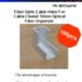 Fiber Optic Cable Hider For Cable Chanel 12mm Optical Fiber Organizer (Copy)