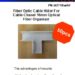 Fiber Optic Cable Hider For Cable Chanel 12mm Optical Fiber Organizer