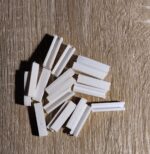 Fiber optics cable managment 40pcs self adhesive White color - Image 3